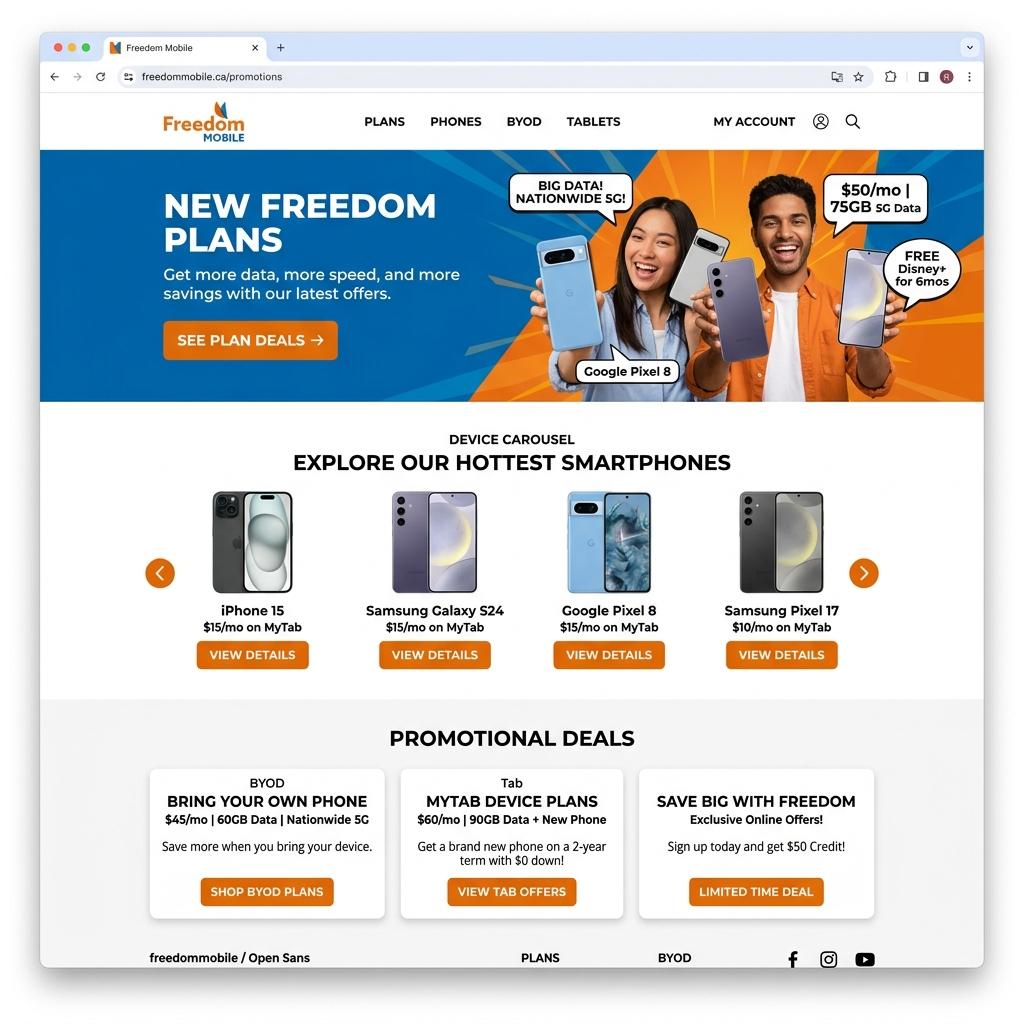 Marketing Pages & Promotions Revamp